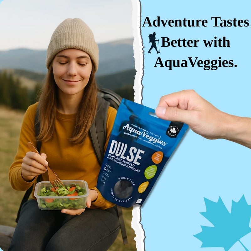Aqua Veggies Organic Atlantic Whole Leaf Dulse - 4 oz - Image 3